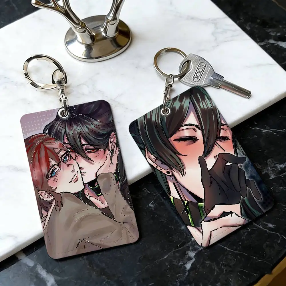 The Kid at the Back Game Card Holder Keychain Badge Holder ID Card Pass Hang Rope Lariat Lanyard for Key Rings Accessories Gift