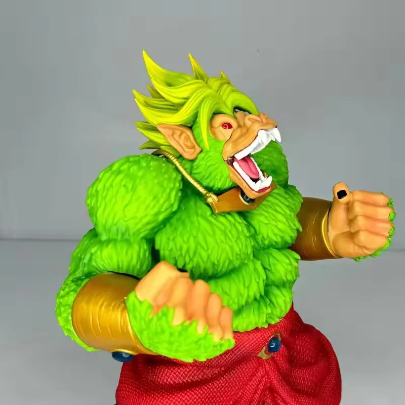 Figura de Dragon Ball Anime de 36cm, estatua de postura de pie de gran mono Broli, decoración de escritorio de Pvc, colección de juguetes