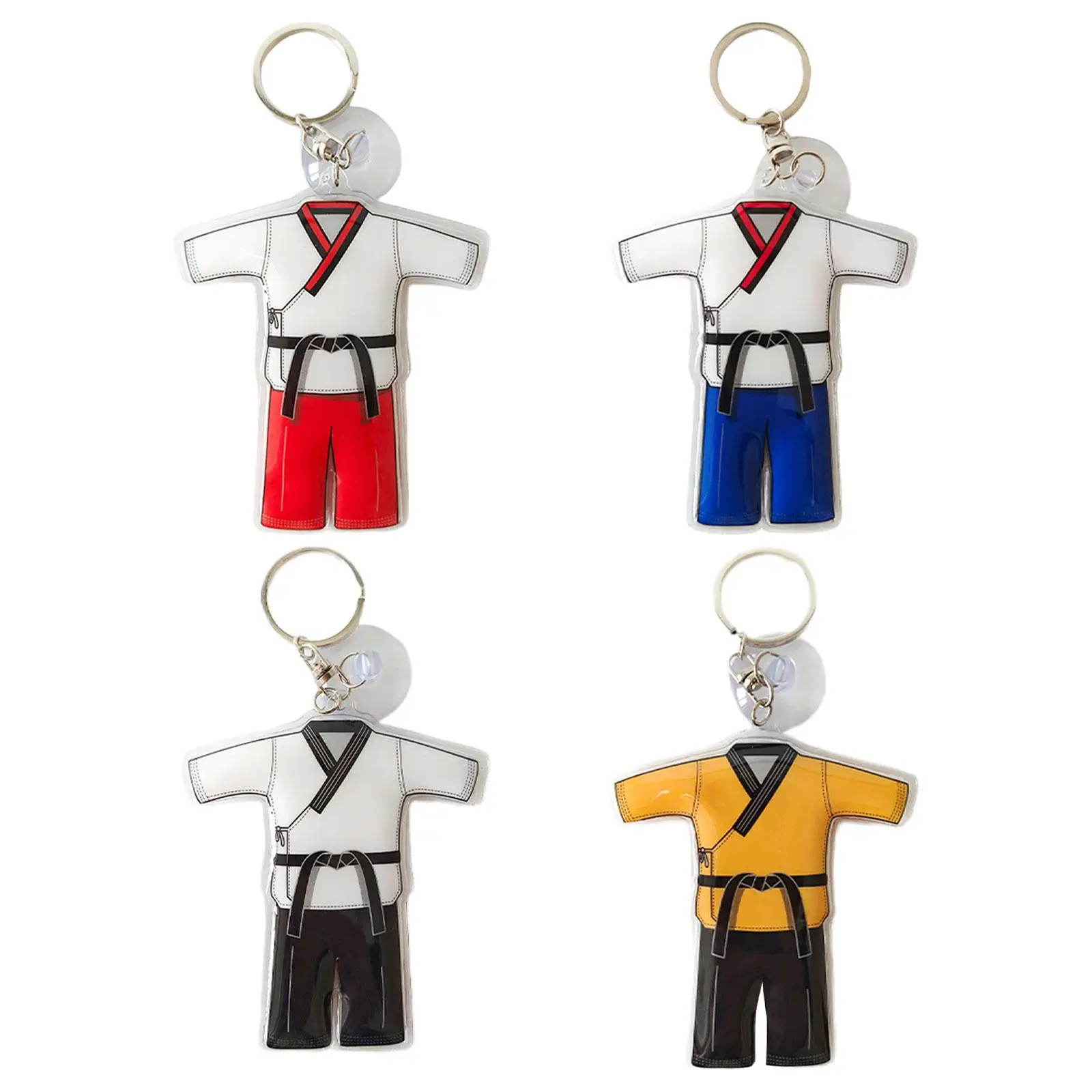 Taekwondo Keychain Metal Keyring Cute Bag Charms Key Holder Sports Keychains