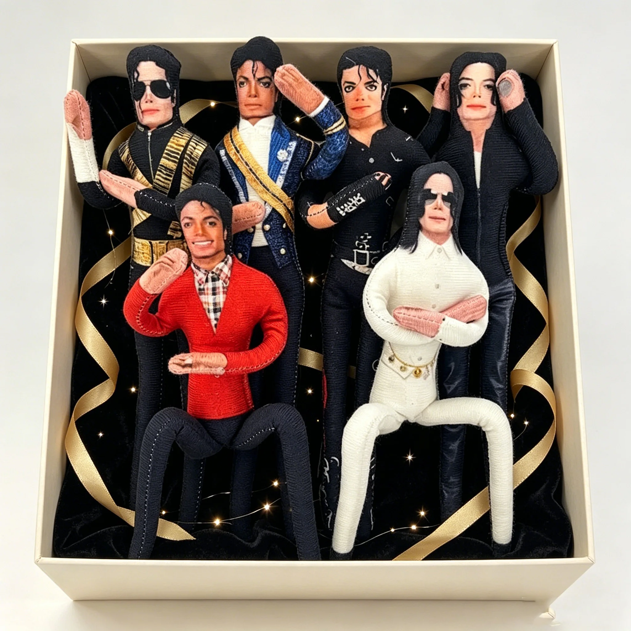 Figurine articulée Michael Jackson – Cadeau de collection pour fans – Jouet de collection de star de la musique – Idéal pour les fans
