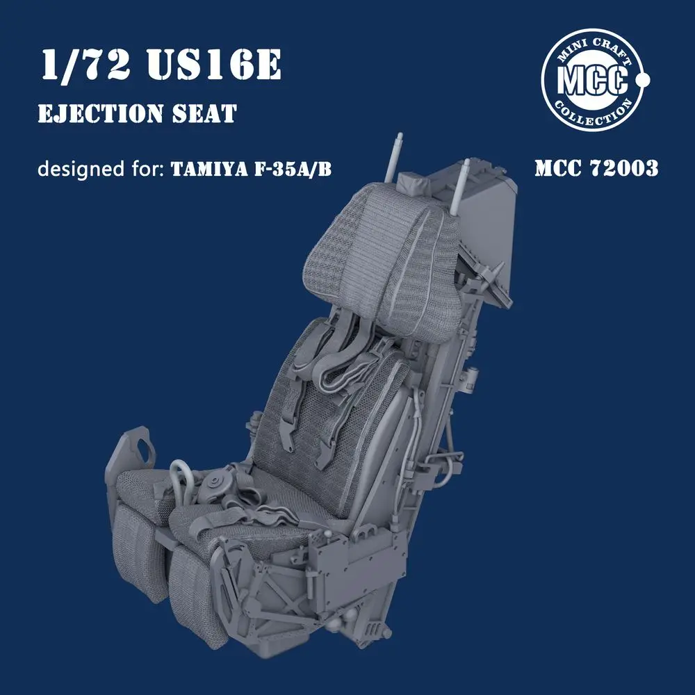 MCC 72003 1/72 US16E Ejection Seat for Tamiya F-35A/B (1pcs) - Upgrade Detail Set