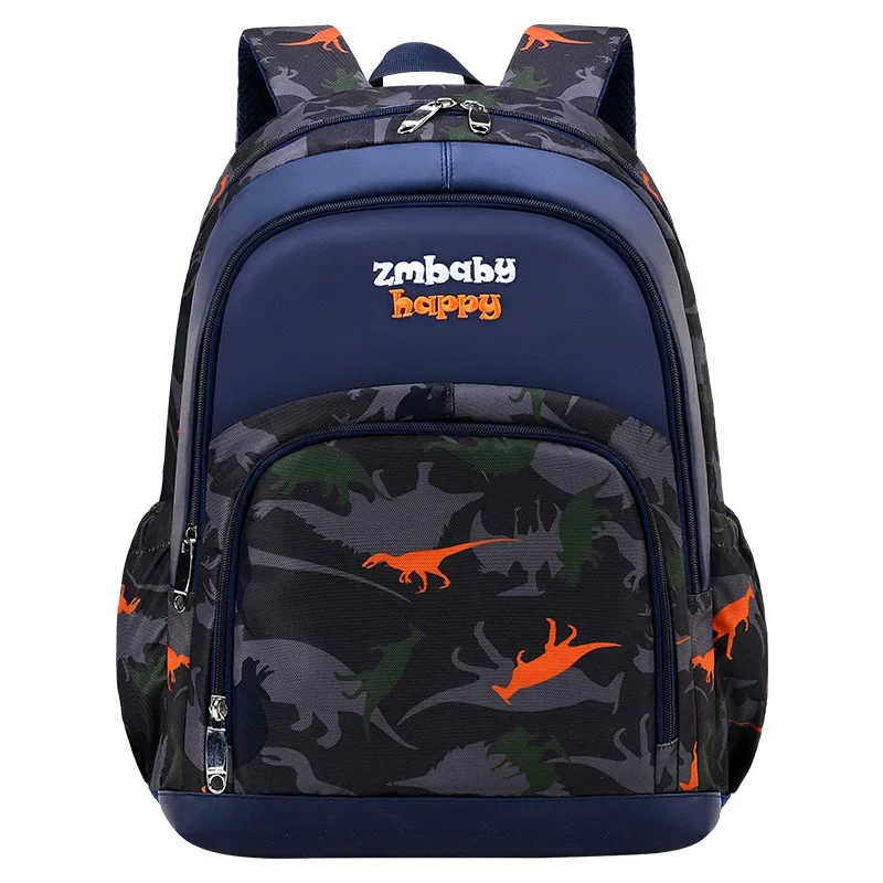 

New Kids Orthopedic school backpack Boys Dinosaur Primary school Backpack Children School bags for Girls Grade1-3-6 Two Size