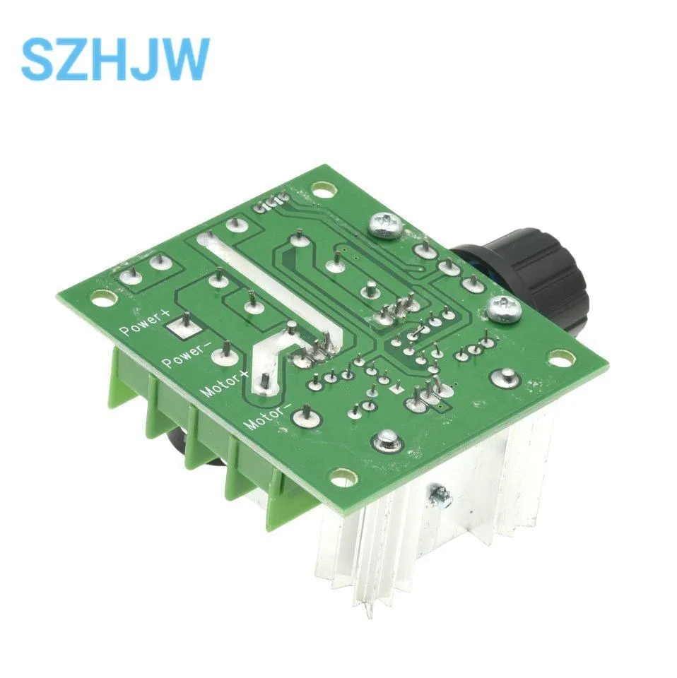 DC 12V 24V 30V 40V 13KHZ Auto PWM DC Motor Speed Regulator Governor Speed Controller Switch 10A 50V 1000uF
