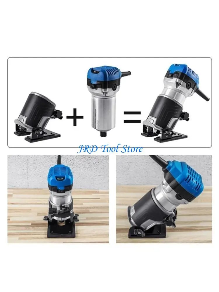 A2UD Convenient Trimmer Base 65mm Compact Router Tilt-Base for Workshop Garage