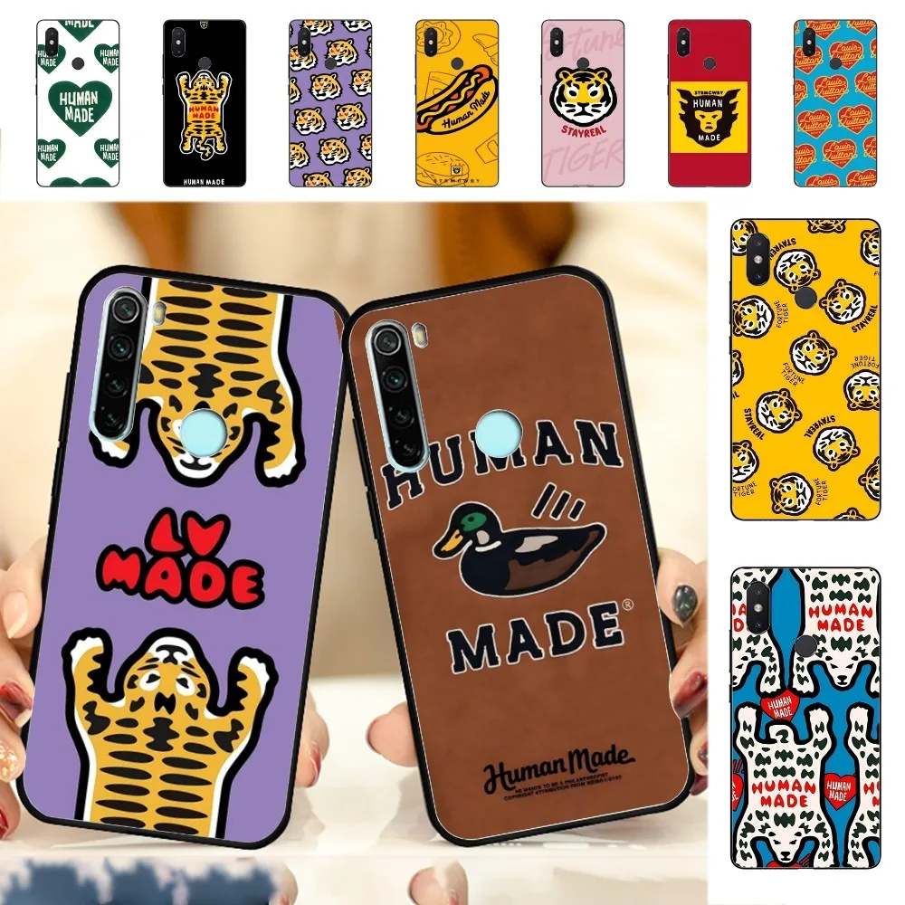 H-HumanS M-MadeS Phone Case For Redmi Note 4 X 5 A 6 7 8 T 9 9S 10 11 11S 11Epro Poco M3 pro