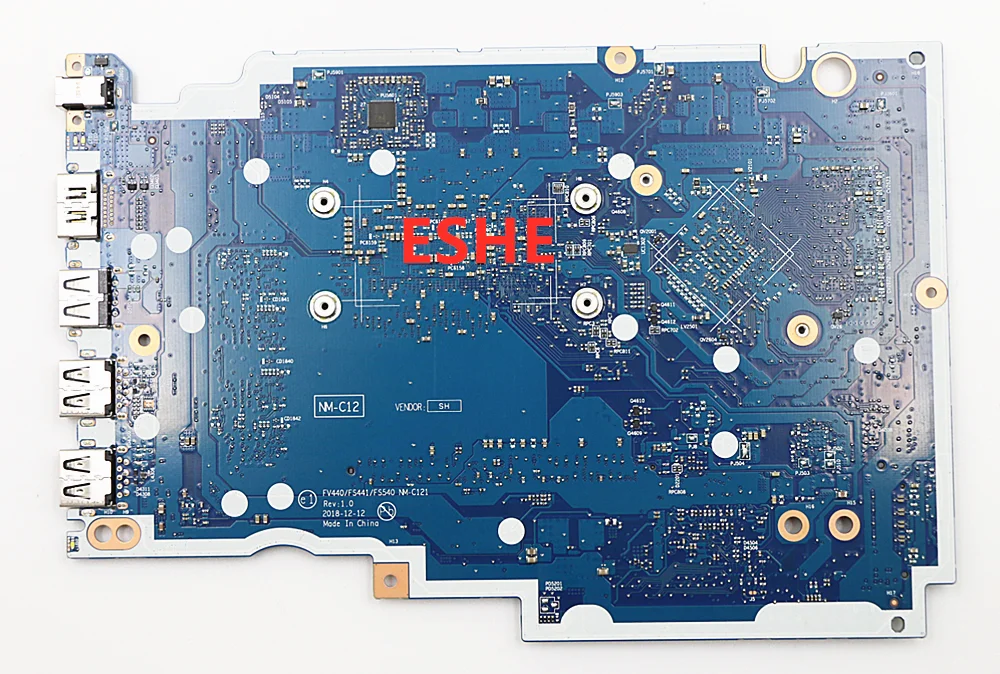 For Lenovo ideapad V14-IWL S145-14IWL Laptop Motherboard With i3 i5 i7 CPU MX110 2G GPU NM-C121 5B20S41757 5B20S41758 5B20S41759