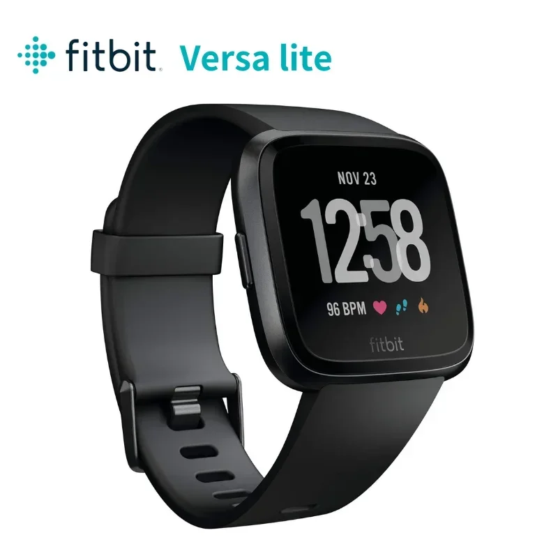 Fitbit Versa/Versa Lite Edition Smart Watch,GPS, One Size (S and L Bands Included)