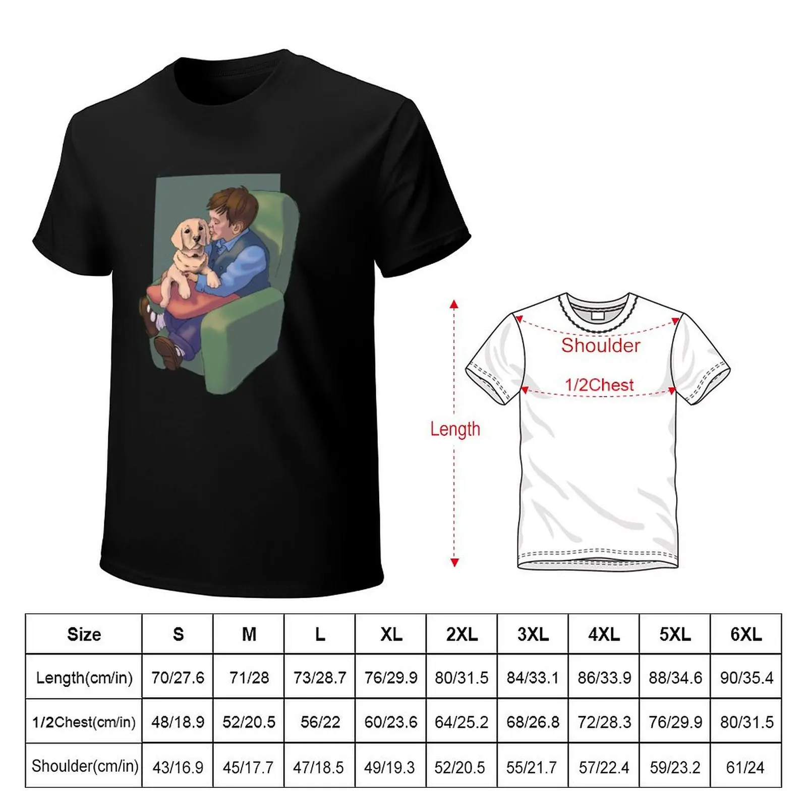 What dog breed was the #1 household pick in the ‘50s? T-Shirt Casual Simple Design Short Sleeve Shirt