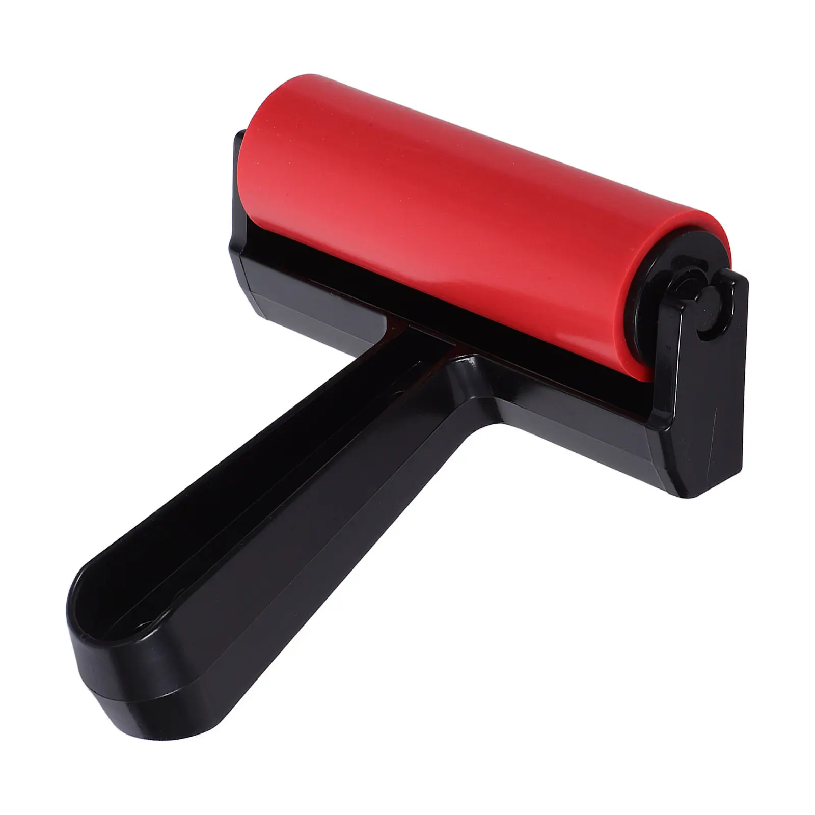 Mini Printmaking Rubber Roller Handheld Ink Paint Applicator for DIY Crafts Art Supplies