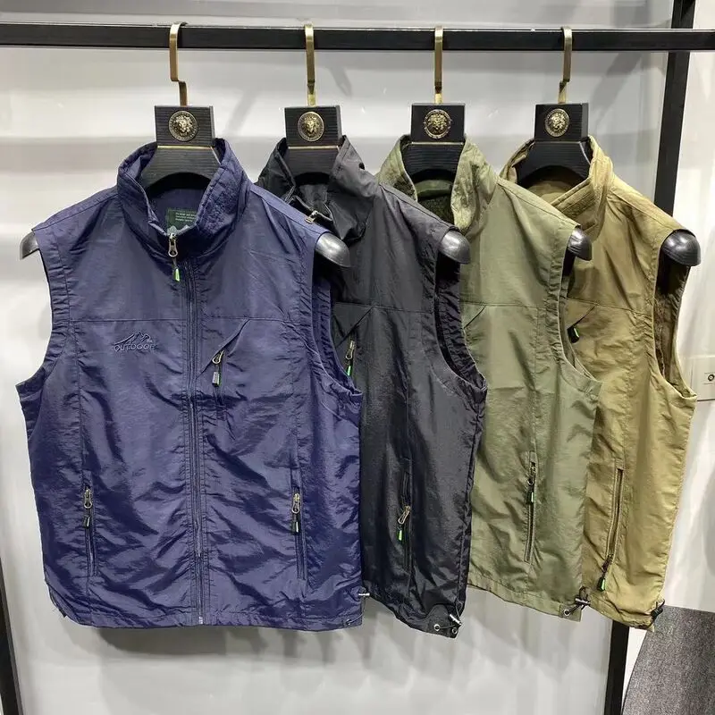 

Мужская уличная функциональная сумка с воротником-стойкой, водонепроницаемая, дышащая, быстросохнущая, с зажимом для лошади на плечо