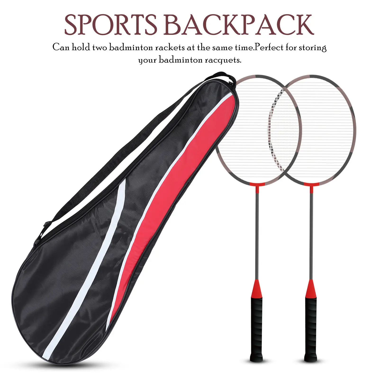 Badminton Racket Bag Fine Craftsmanship Reliable Structure Time-Saving Storage Solution for Badminton Tennis Racquets Organizer