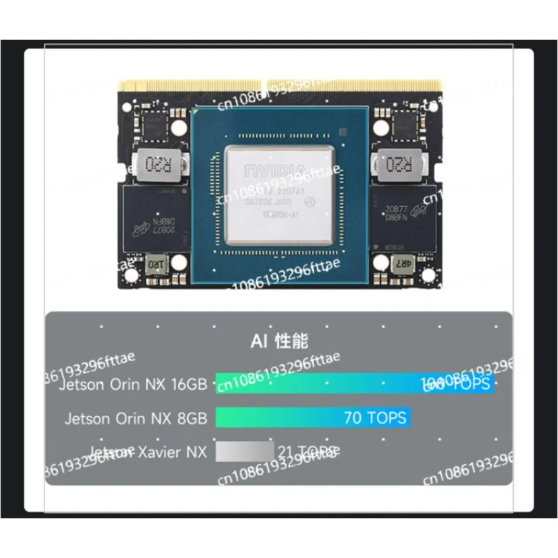 Jetson Orin NX core board AI edge computing, high computing power development board baseplate carrier board