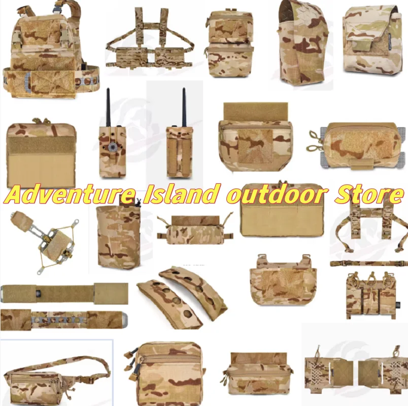 Outdoor - CPC V5 Tactical Vest, Equipped With Various Kit Equipment MCAD