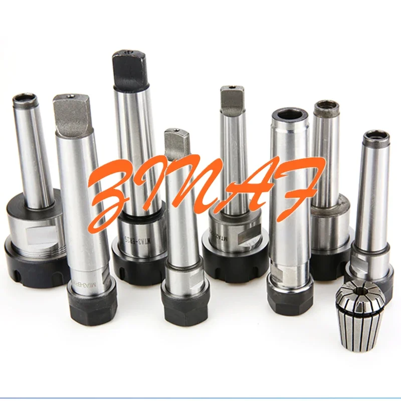 Imagem -05 - Fresagem Torno Conjunto de Ferramentas para Fresagem Cnc Torno Morse Taper Holder Primavera Collet Mtb Mt2 Mt3 Mt4 Er20 Er25 er