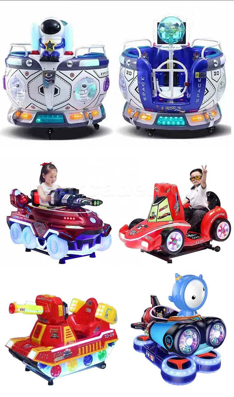 2024 Shopping Mall Children Electric Swing Machine Rocking Car Game Machine Coin Operated Games Kiddy Ride Machines