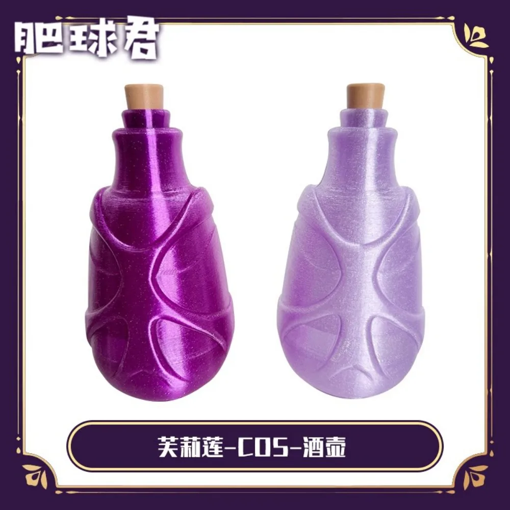 Frieren Magic Bottle Cos Prop Anime Fantasy Elf Wine Jug for Comic Con Cosplay and Photoshoot