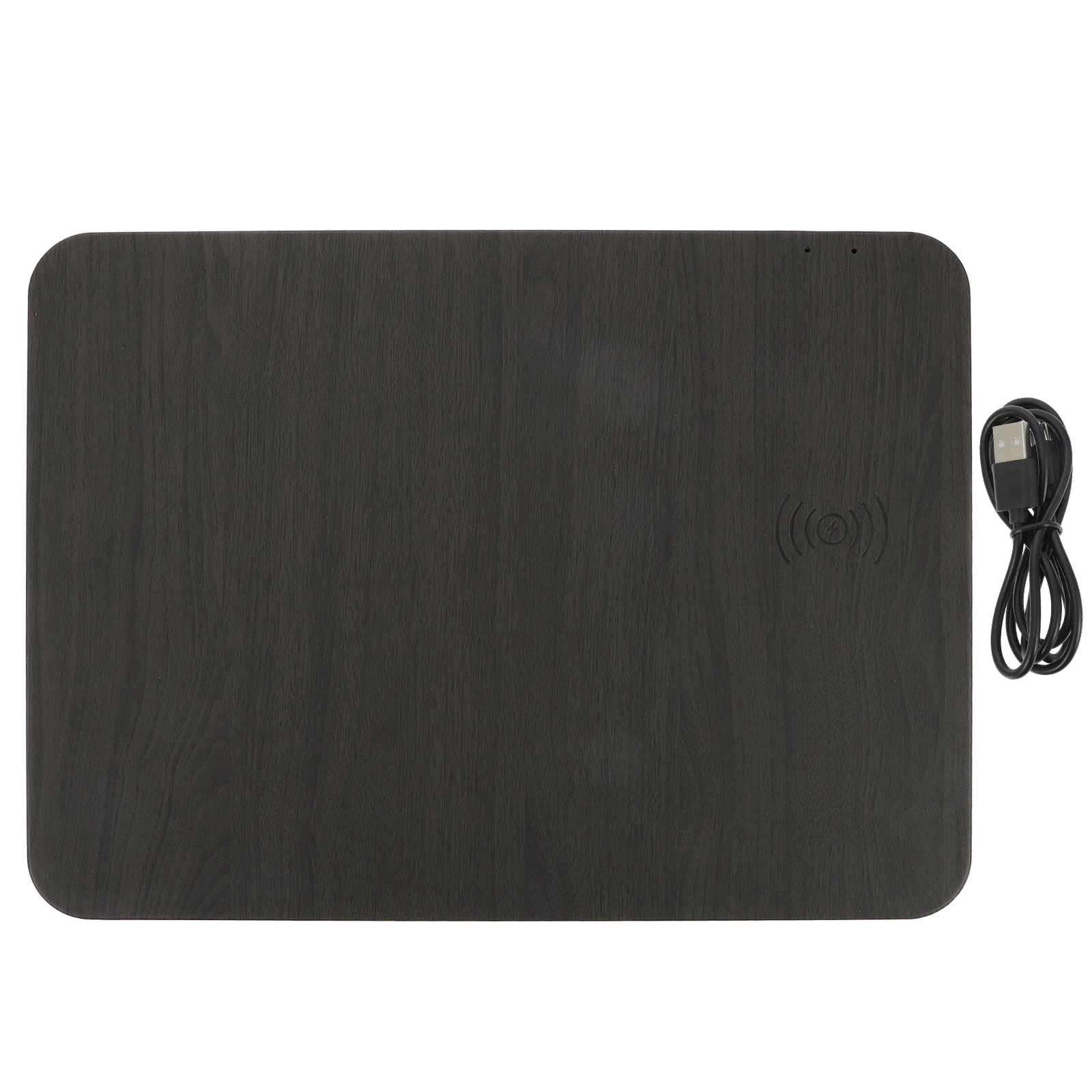 

Wireless Charging Mouse Pad Black Gaming Pads Large Size Non Charge Portable Reliable Performance