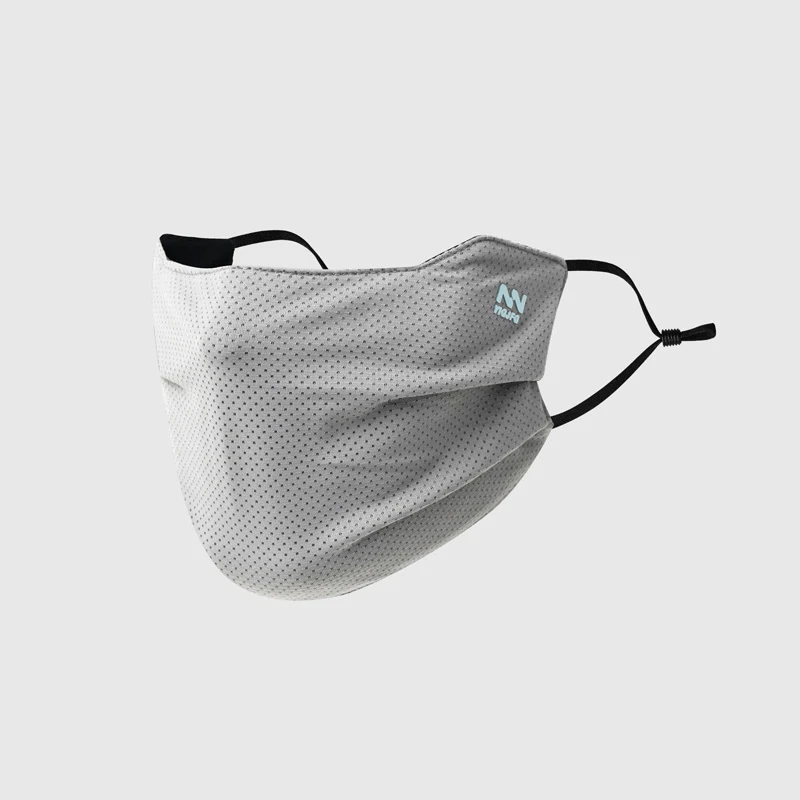 1PC Reusable Breathable UV Face Shield Sun Protection Face Mask For Men Solid Color Washable Face Mask Summer Cycling Face Mask