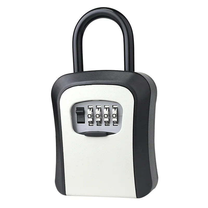 Waterproof High Quality Portable Key Lock Box for Outside and Inside Realtor Lockbox for House Keys Combination Key Hiders