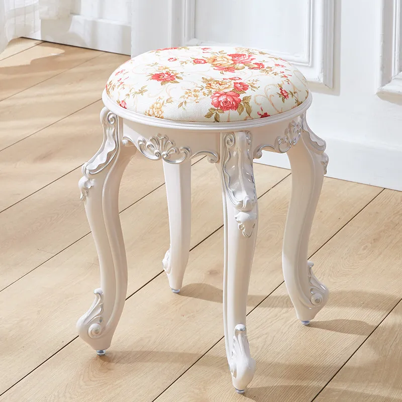 Dressing Modern Vanity Stool Dressing Makeup Kids Cute Vanity Stool Nordic Pink Tall Chaise Coiffeuse Chambre Home Furniture