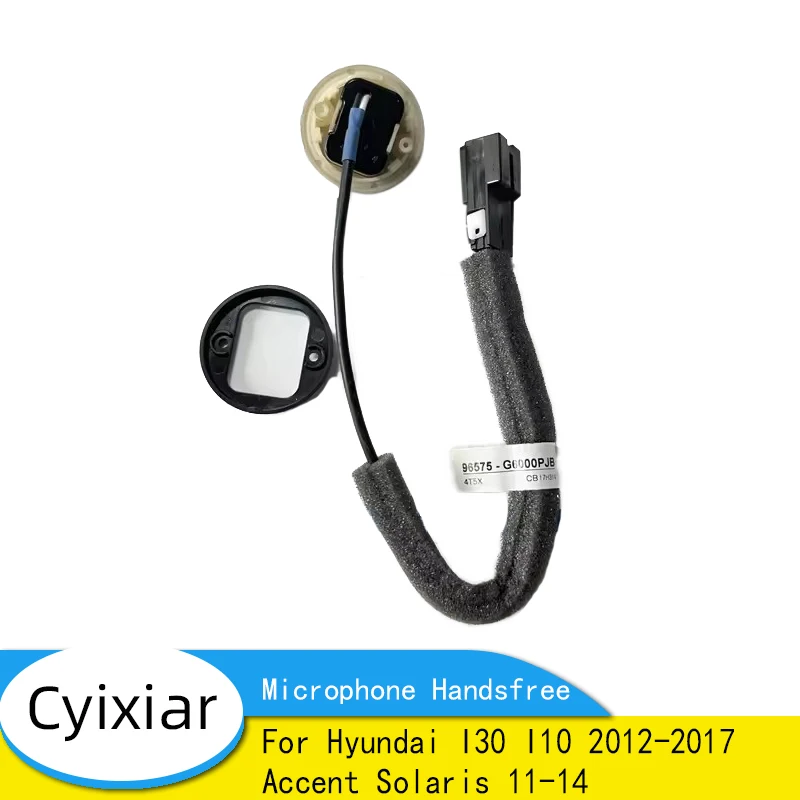 

96575-G6000PJB Microphone Handsfree For Hyundai I30 I10 2012-2017 Accent Solaris 11-14 965751M000