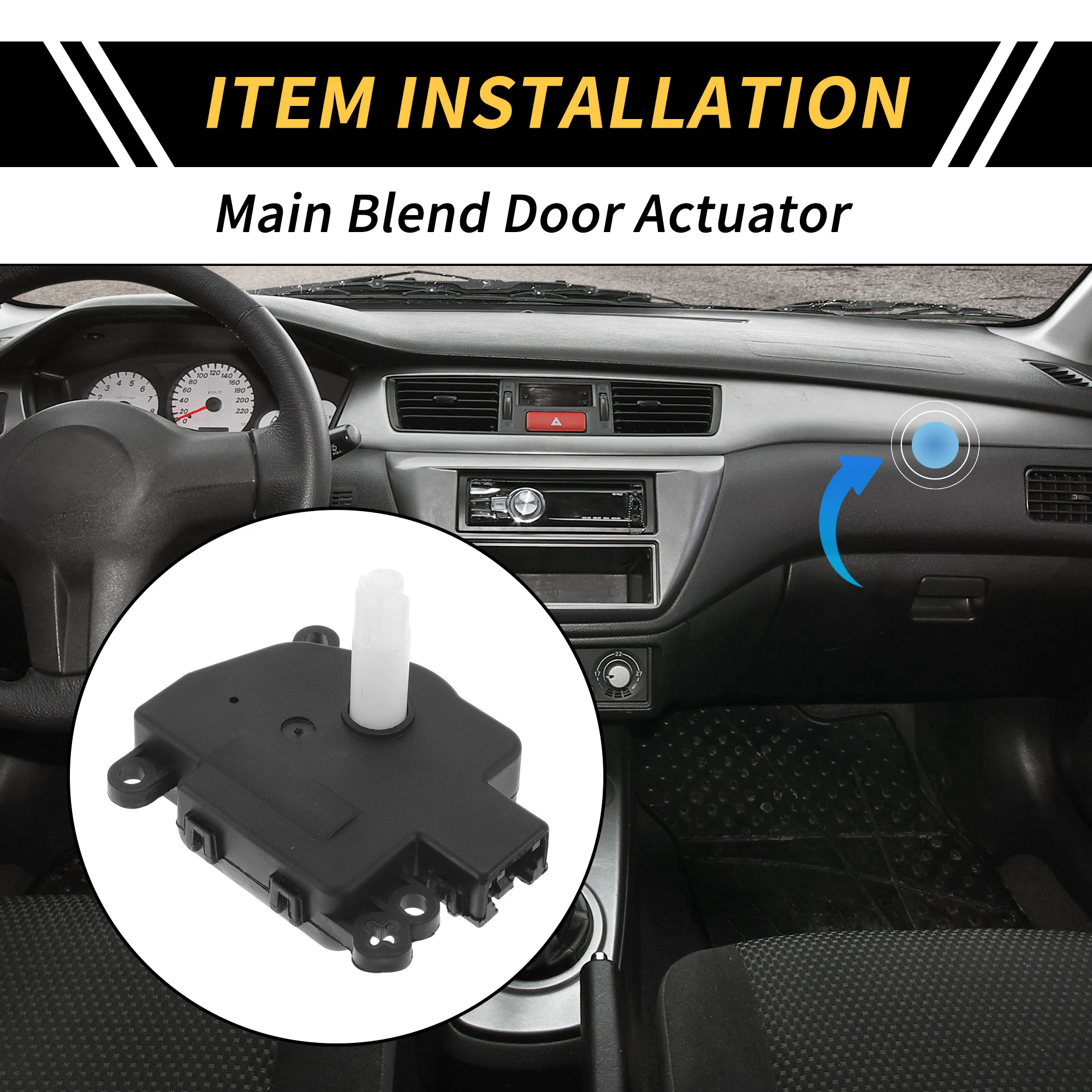 

Привод двери смеси обогревателя UXCELL HVAC для Ford F-150 2004-2008 No 9L3Z19E616E