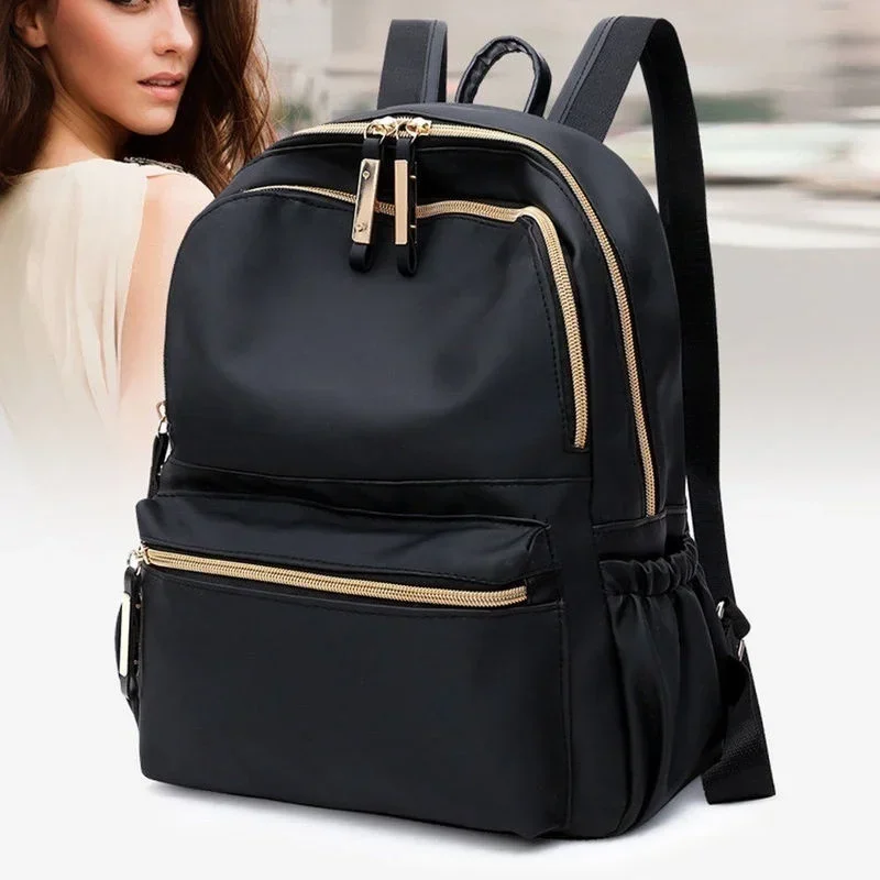 Klassischer Wasserdichter Großraum-Rucksack Trendiger Damen-College-Laptop-Schulrucksack Niedlicher Mädchen-Reise-Buchrucksack Täglicher Casual-Rucksack – Detail 2