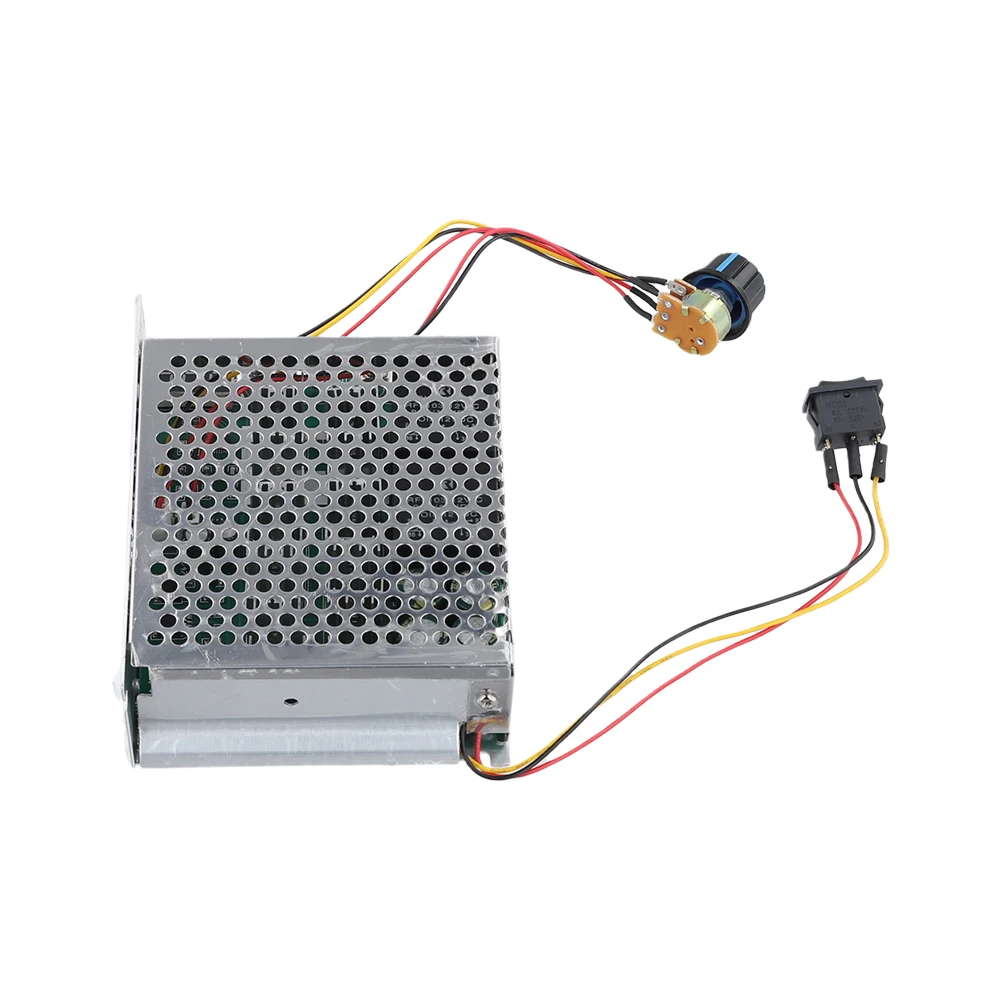 Regulating Current DC Speed Controller DC 10-55V Digital Motor Speed Regulator 12V 24V 48V Forward/Reverse Electronic Components