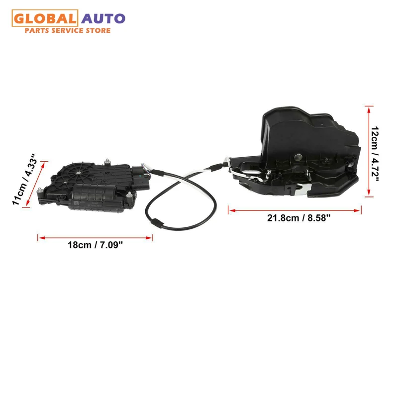 New Front Right Door Lock Latch Actuator 51217149436 Suits for BMW F07 535i GT 550i xDrive