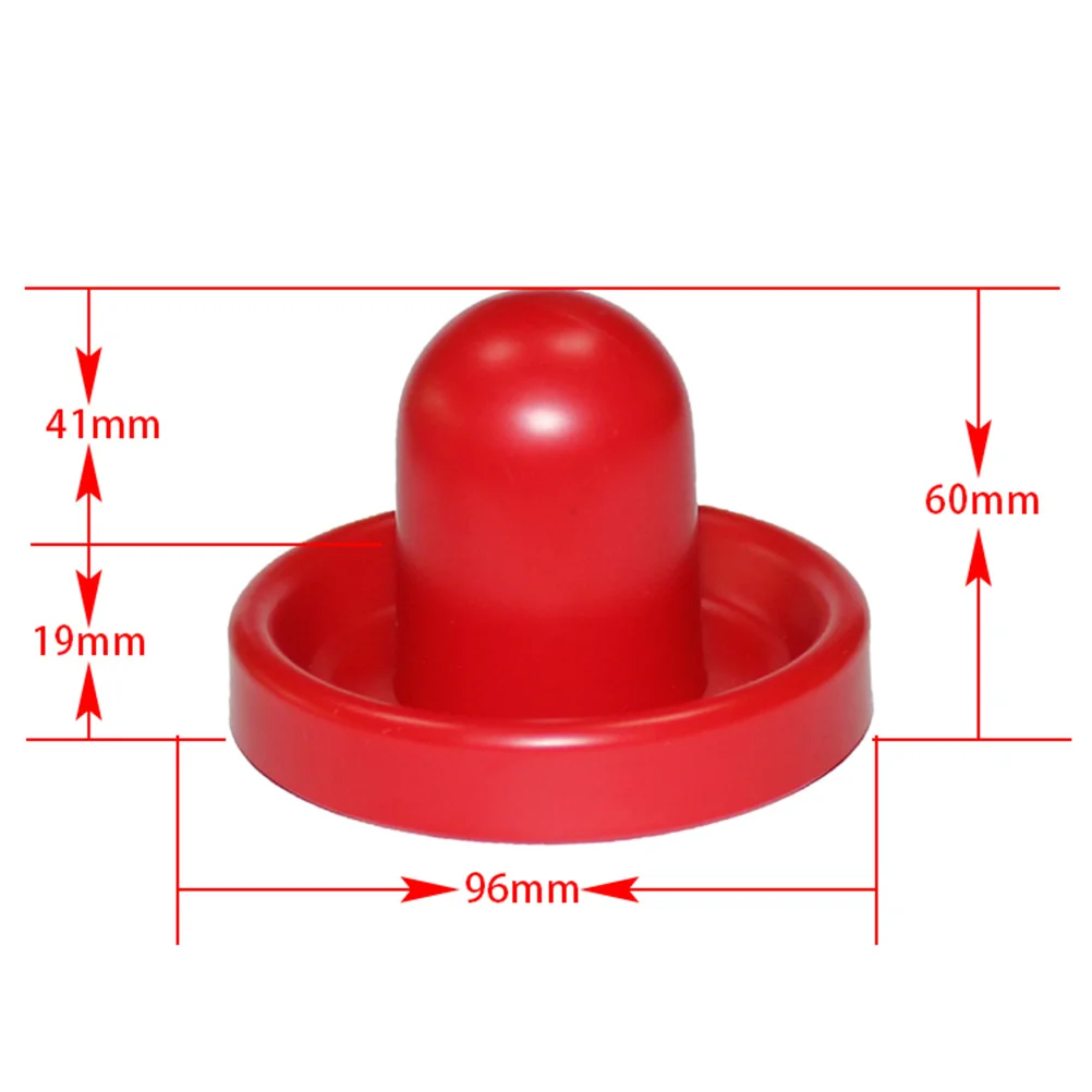 

2 шт., 96 мм, сменные воздушные весла, красный эргономичный дизайн для столов, хоккейные ручки, весла для воздушного хоккея, спорта