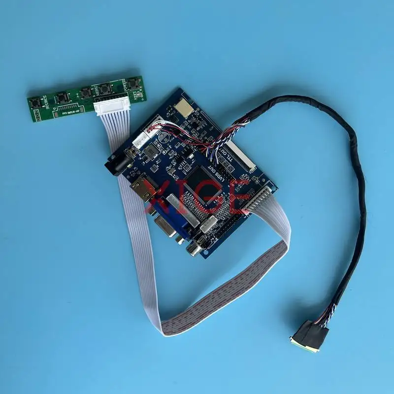 

Controller Board Fit N173HGE LP173WF1 B173HW01 HSD173PUW1 HDMI+VGA+AV Laptop Display Screen 1920*1080 40-Pin LVDS 1920x1080 Kit