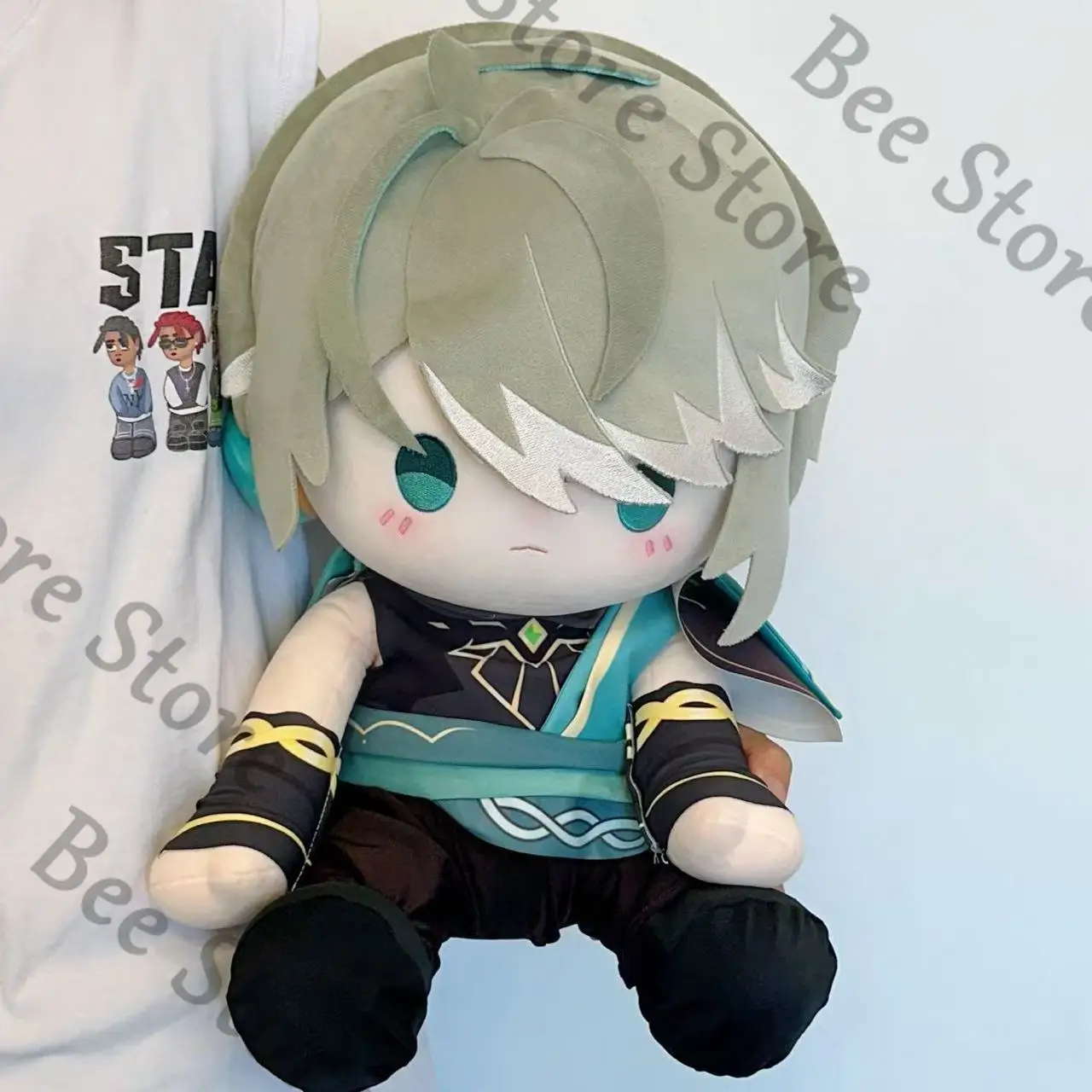 

Genshin Impact Game Ambitus Alhaitham коллеги сидячая поза 40 см обнаженные плюшевые игрушки подарок на высокий уровень внешнего вида