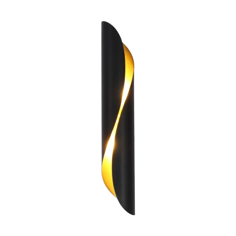 Nordic Simple Designer Light Emitting Diode Wall Lamp Creative Personality Luxury Belt