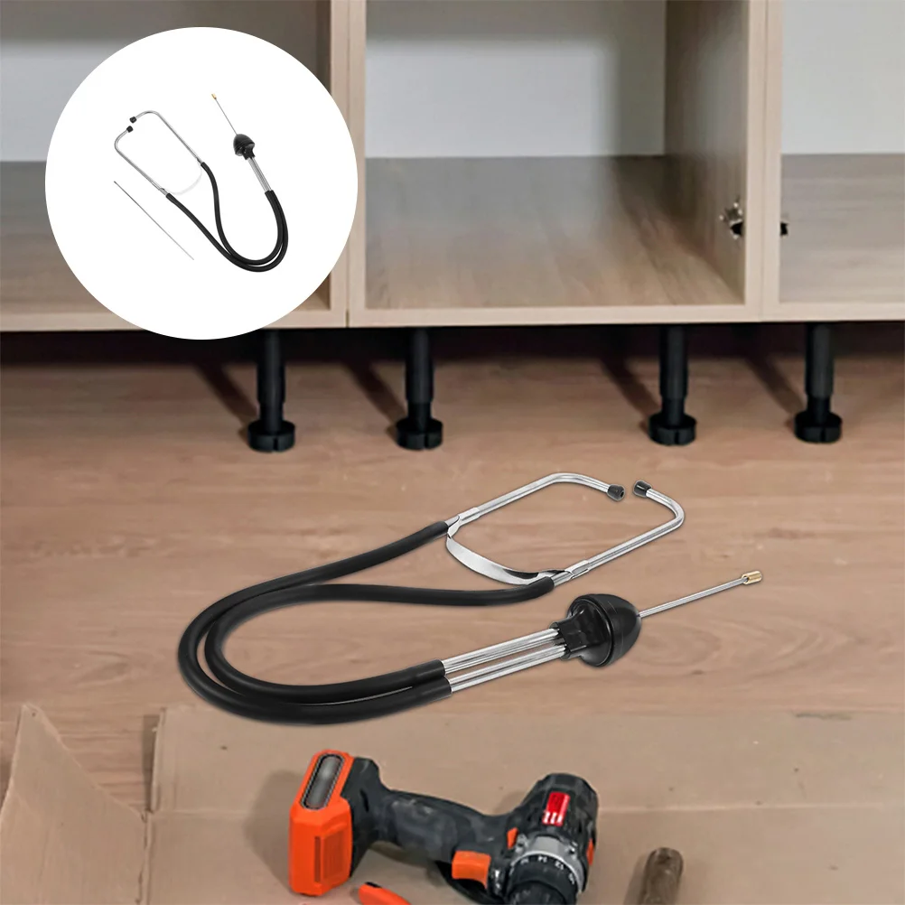 2 قطعة سهلة الاستخدام اختبار تسرب المياه عصا المحمولة الفولاذ المقاوم للصدأ تستر ل كشف تسرب خط أنابيب دقيقة اختبار المحمولة ل