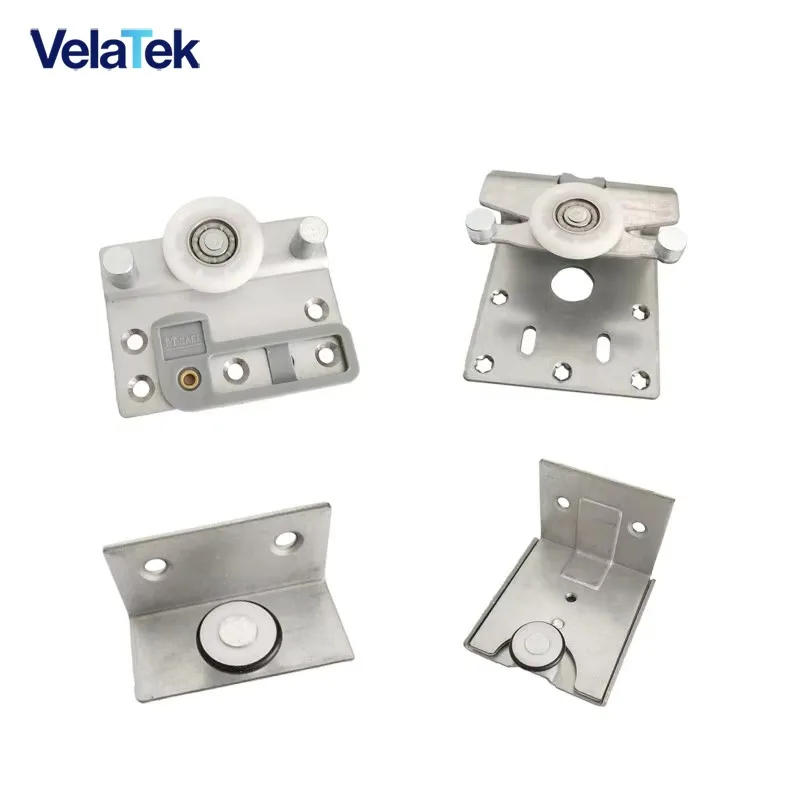 E008 Sliding Door Track Pulley Outer Inner Door Roller Wheel 18-28mm Furniture Hardware Accessories Replacement Parts Kit