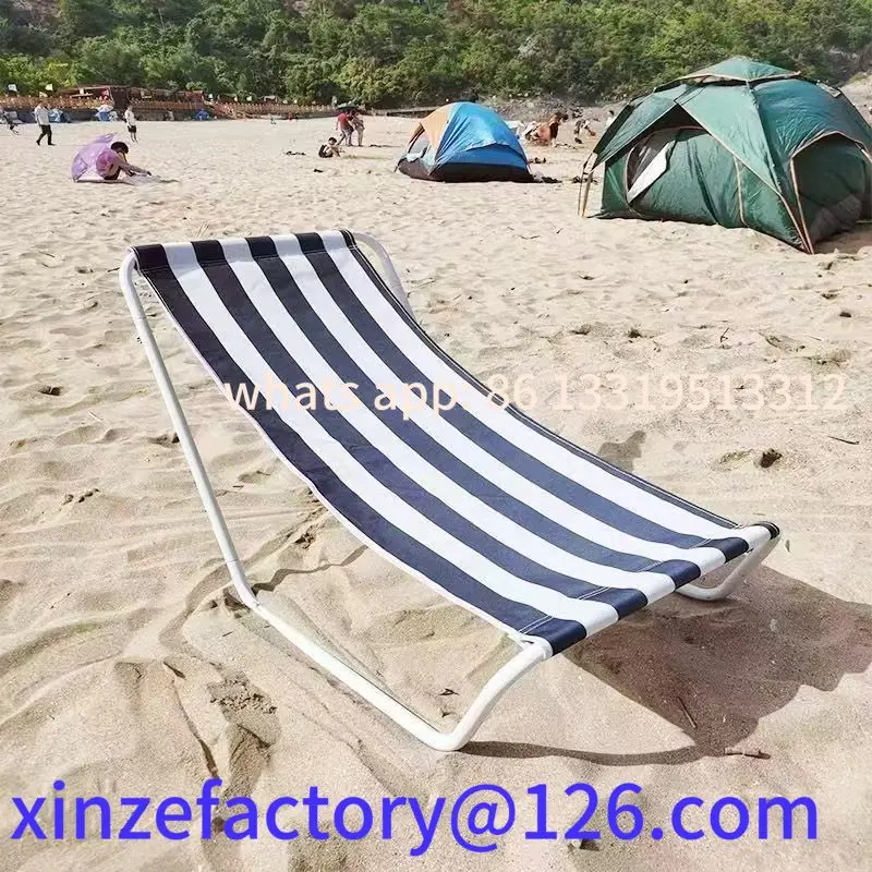 

Customizable Outdoor Lounge Chair Portable Nap Chair Camping Beach Sunbathing Leisure