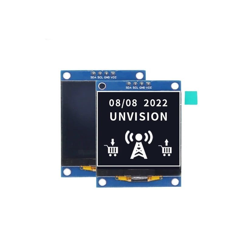 

1.5 inch OLED Display Module 1.50 inch OLED Module 128*128 Dot Matrix SH1107 Driver 4-Pin IIC