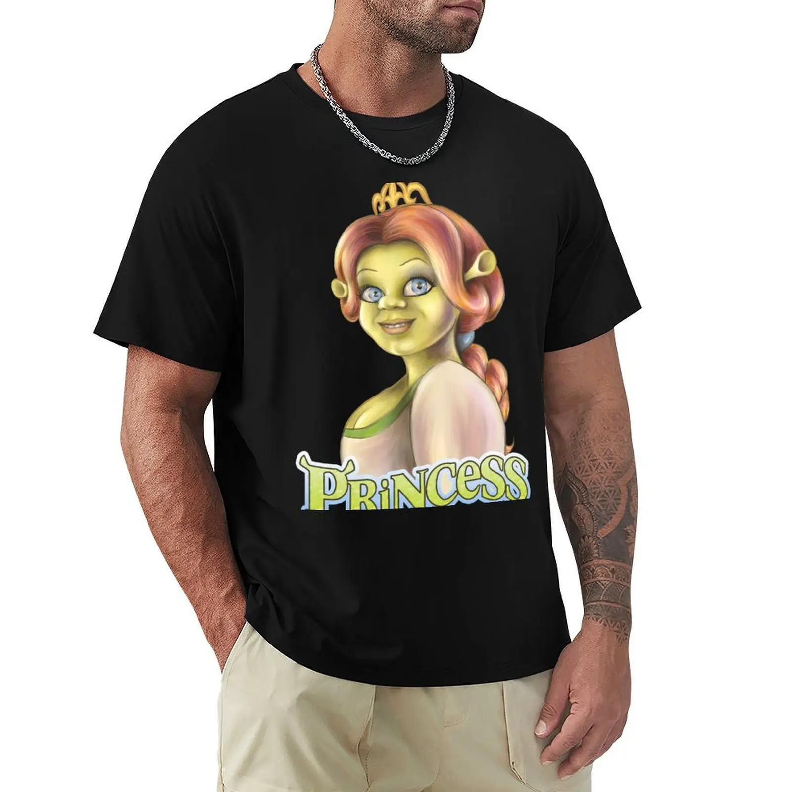 

Princess Fiona T-Shirt Summer Fashion Casual Tee Shirt