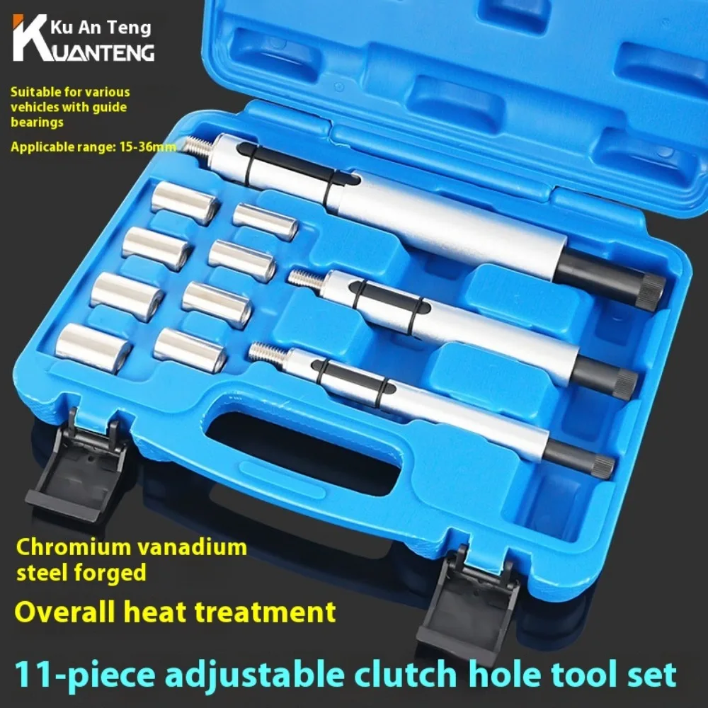 11Pcs Clutch Centring Tool Coupling Centring Tool Centring Pin Tool 12-20 mm for Auto Repair with Storage box