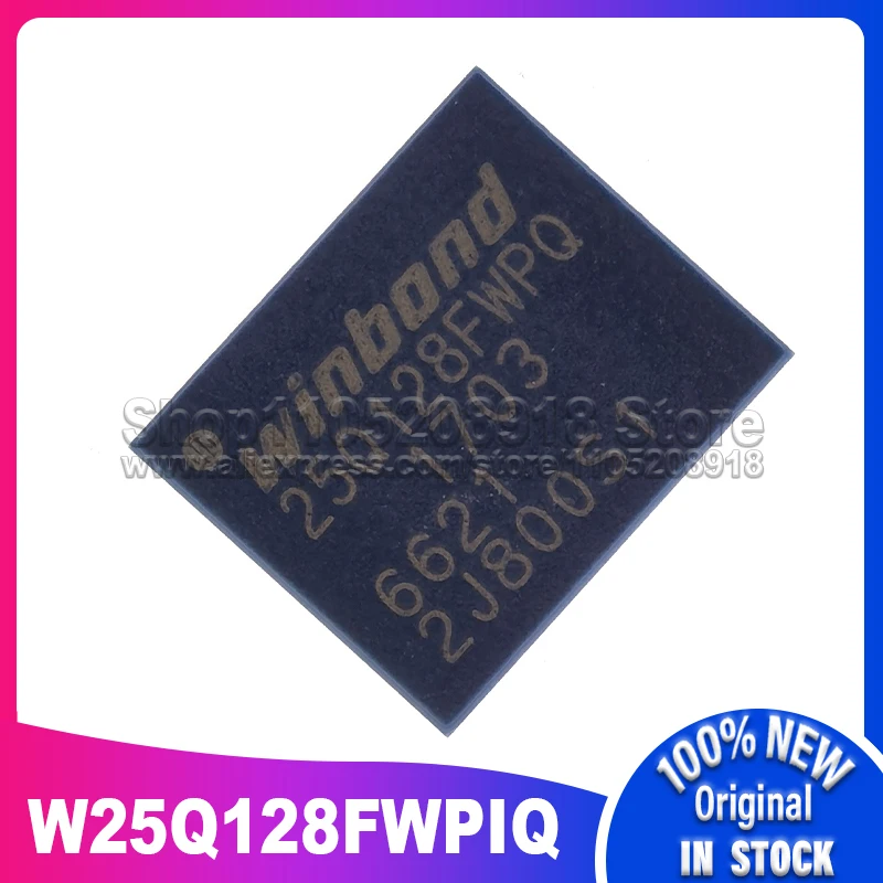 10PCS/LOT 25Q128FWPQ W25Q128FWPIQ WSON8 100% New Spot stock