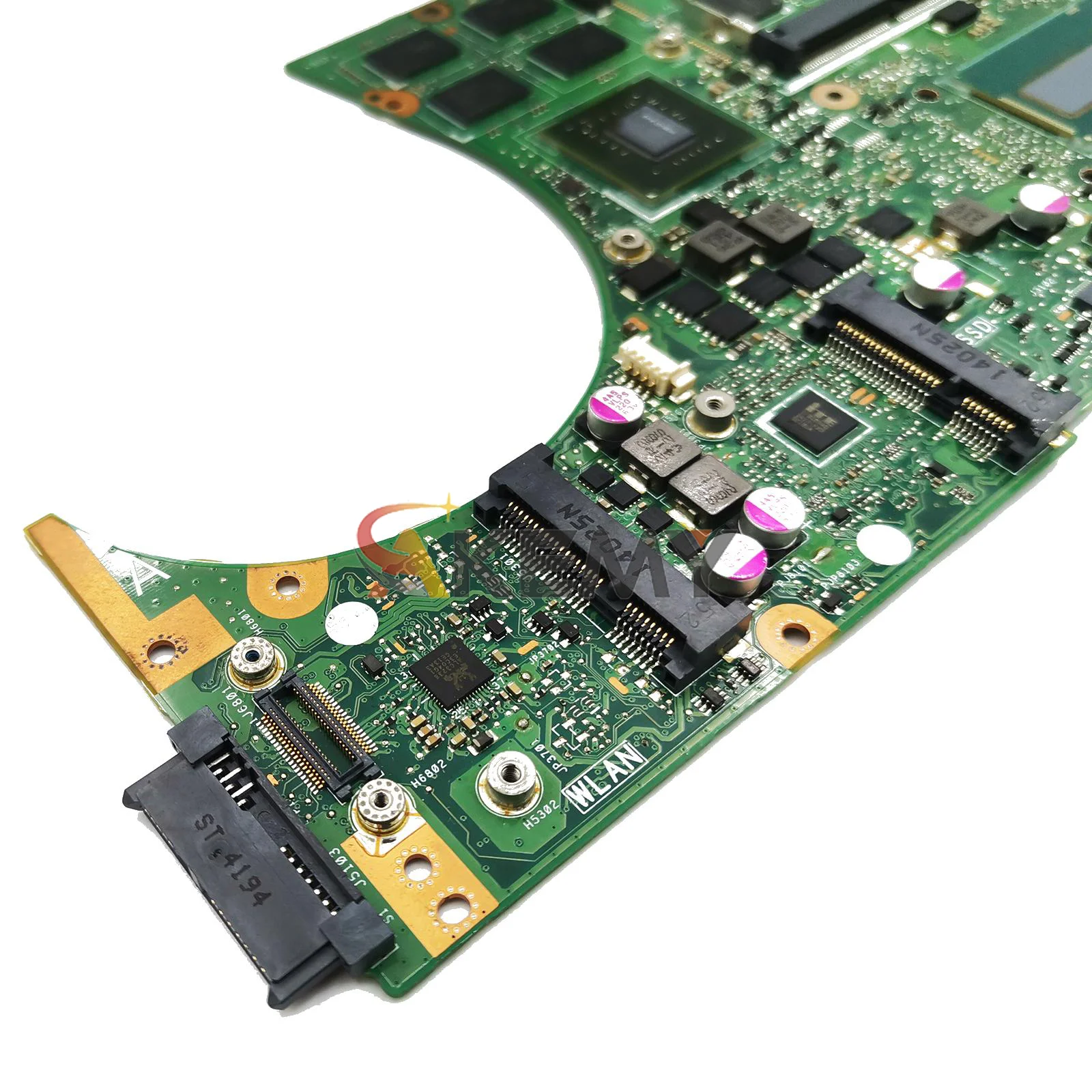 S551LN Motherboard Laptop untuk ASUS VivoBook S551LN S551LA S551L R553L S551LB Mainboard Notebook dengan I3 I5 I7 CPU 100% Tes OK