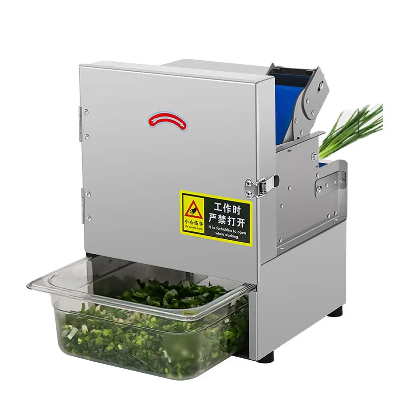 110V/220VElectric Vegetable Cutter Commercial Automatic Green Onion Celery Chopping Minced Machine Carrot Multifunctional Slicer