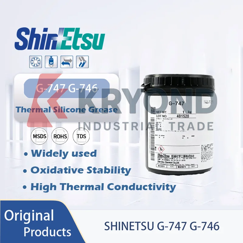 ShinEtsu G747 G746 50g 1kg Silicone Grease High Performance Dielectric Lubricant for Automotive Electrical and Plastic Component