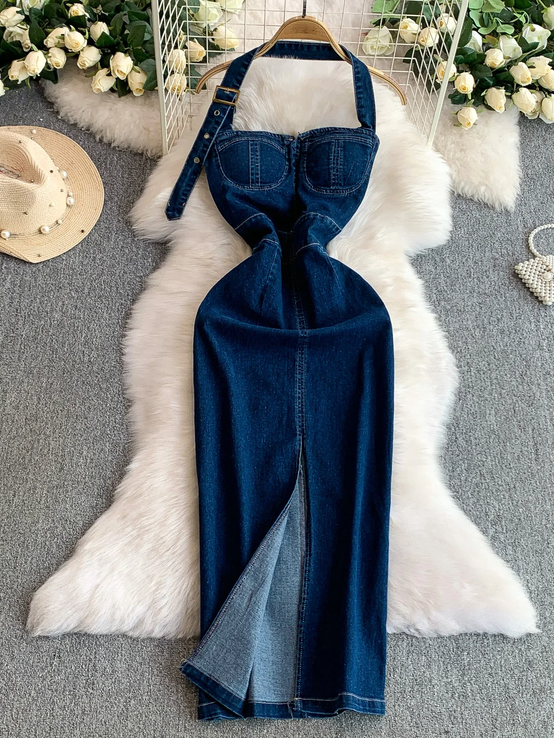 zara denim dress midi Midi Denim Fitted Denim Dress Zara DENIM MIDI DRESS 2270/576 Zara Reviews  Zara Reviews