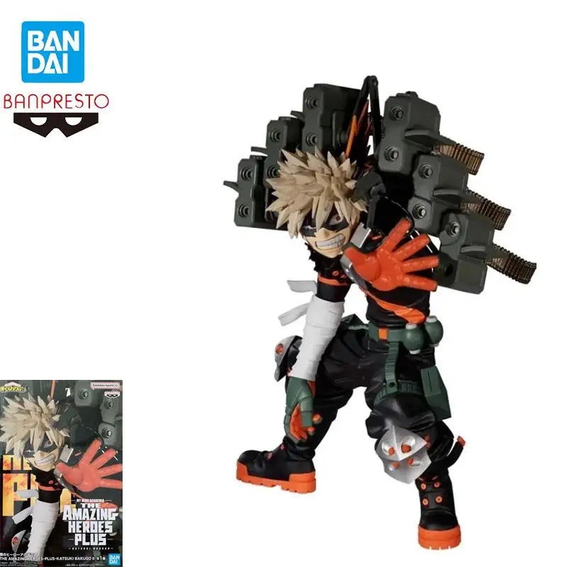 

Original Bandai Banpresto My Hero Academia Bakugou Katsuki Anime Action Figures Model Decoration Brand New Gift Collections