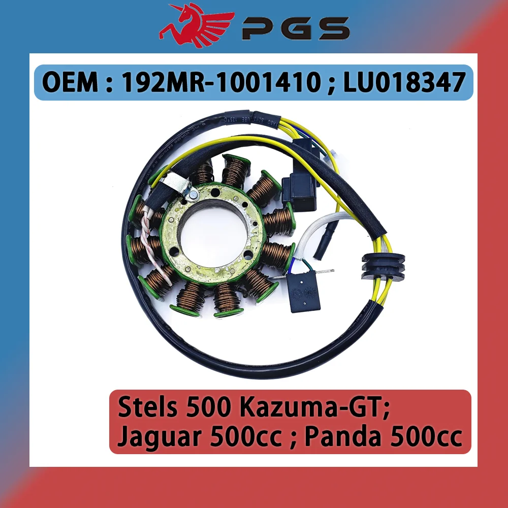 

PGS Magneto Generator Stator Coil Voor For Stels 500 K/Gt J500 Kazuma-GT Panda 500cc Jaguar 500cc LU018347 192MR-1001410