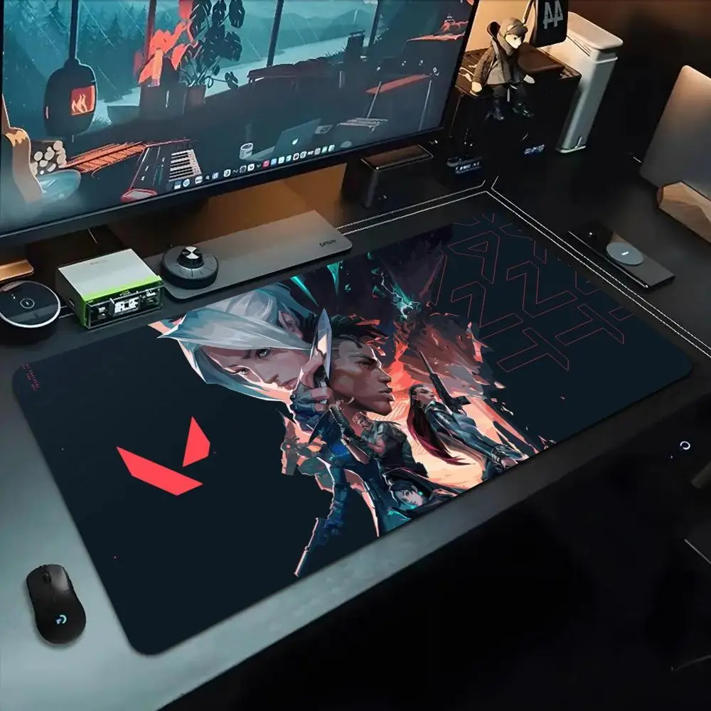 

game valorant Mouse Pad 500X1000 mm Large Gaming Mousepad Gamer XL Rubber Otaku Keyboard Pad Laptop Desk Mat