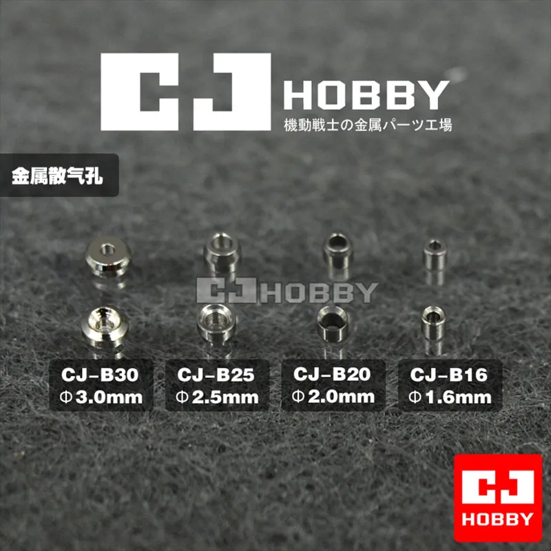 CJ Hobby Vent-hole Detail-up Parts Modification For Mobile Suit Models Toys Metal Accessories