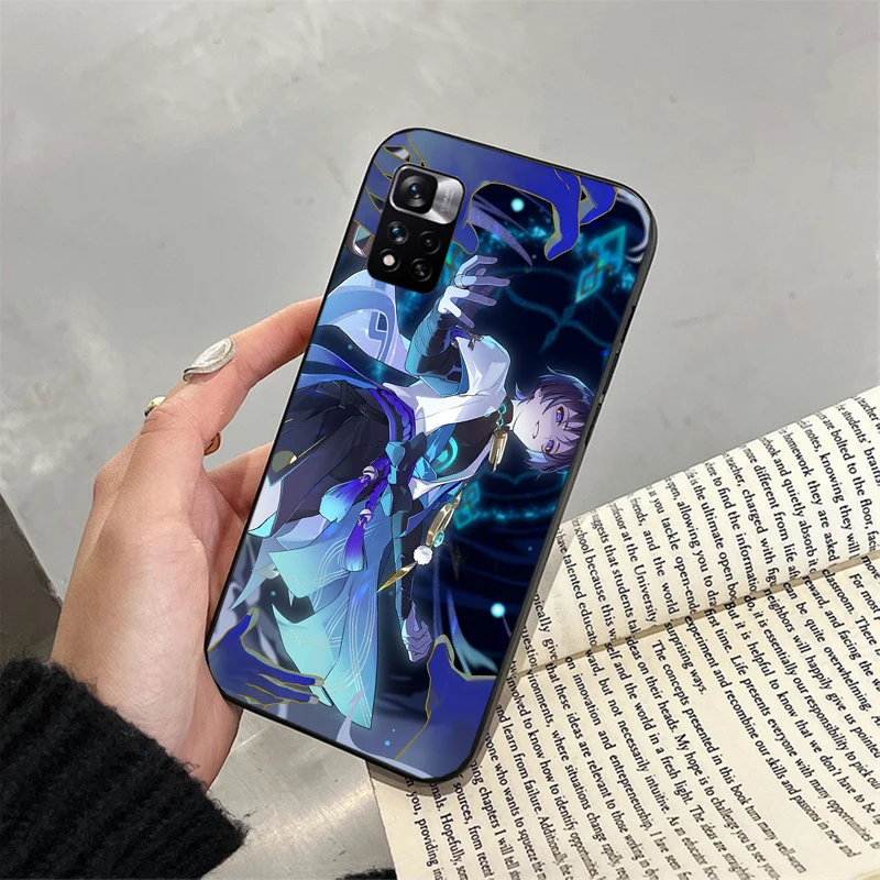 Genshin Impact Phone Case For Xiaomi Redmi note 13 12 Pro 11S 11 10 Pro 10S 12S Redmi 10 9C 13C