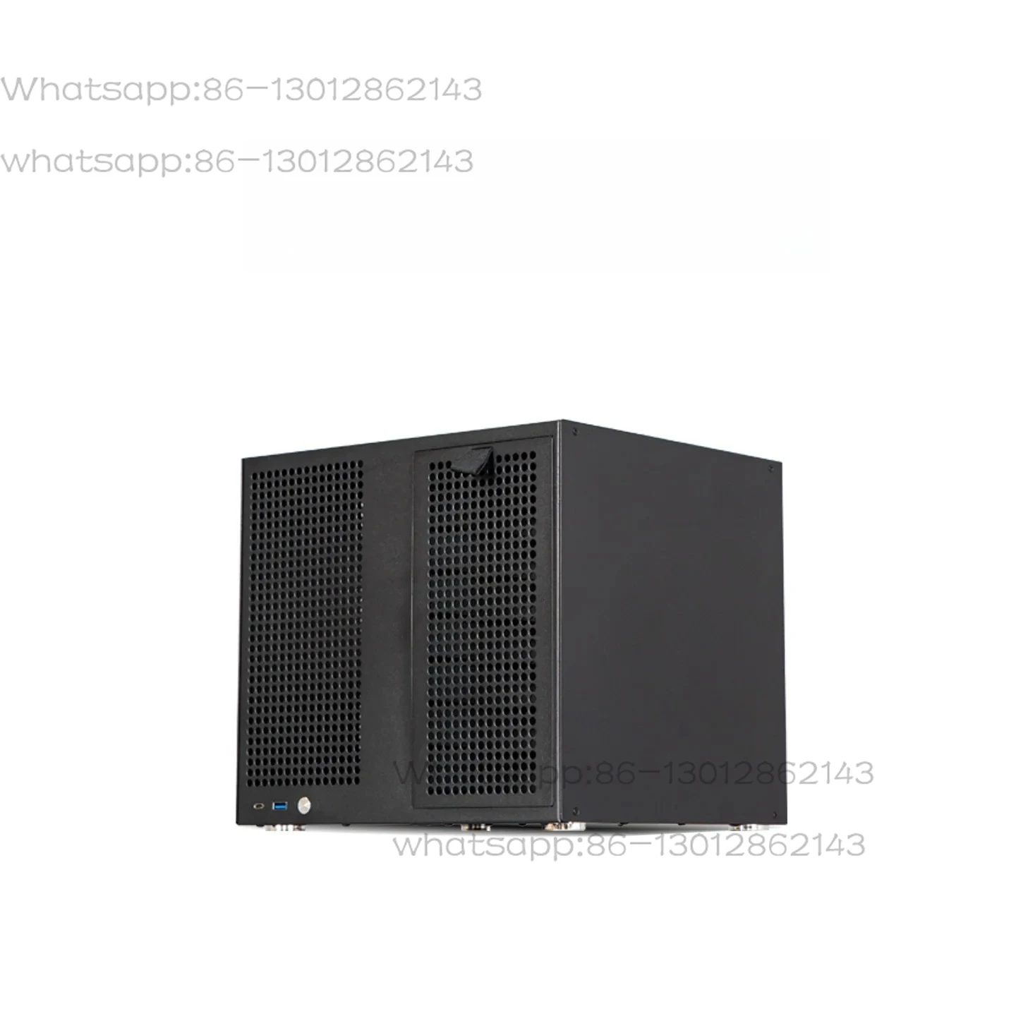 NEW   Sagittarius 8-bay NAS Chassis with ATX Power Supply, MATX Motherboard, Full-height PCIE, 21.8L
